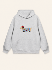 MEZOCLO™ Lazy Dog Hoodie — Oversized Streetwear