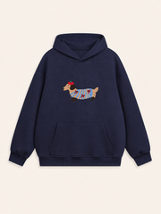 MEZOCLO™ Lazy Dog Hoodie — Oversized Streetwear
