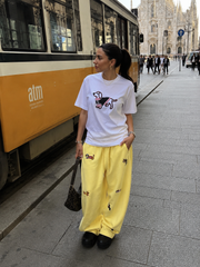 MEZOCLO™ Lazy Dog T-Shirt — embroidered tee lifestyle streetwear look