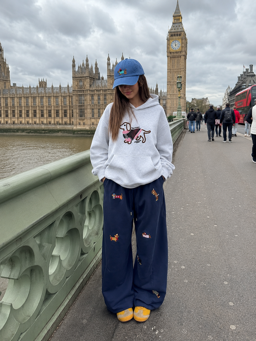 MEZOCLO™ Lazy Dog Baseball Hat — embroidered cap lifestyle outfit styled