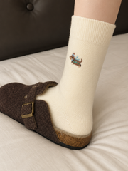 MEZOCLO™ Lazy Dog Socks — styled with streetwear outfit